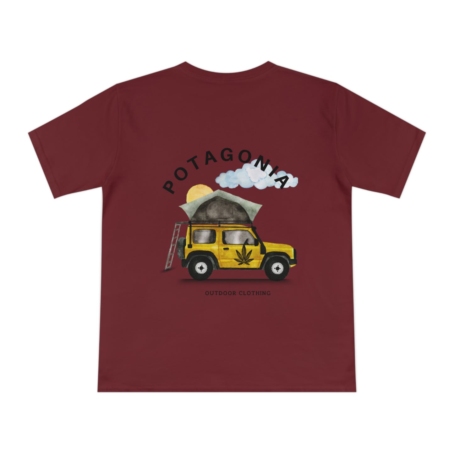 Potagonia Organic Unisex Jeep Tent Classic Jersey T-shirt