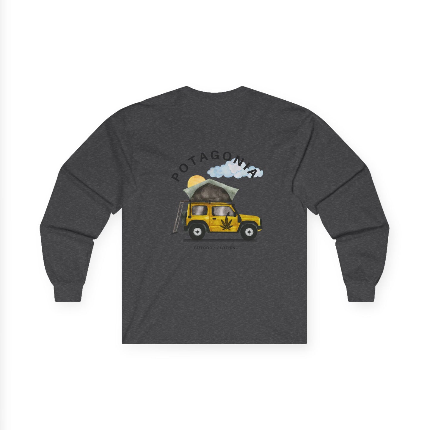 Potagonia Long Sleeve Unisex Ultra Cotton Jeep Tent Tee