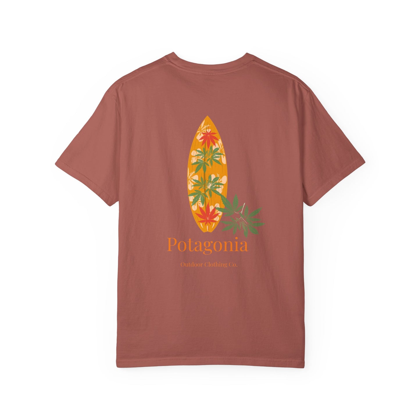 Potagonia Rung-Spun The Drew  Cotten Garment-Dyed T-shirt