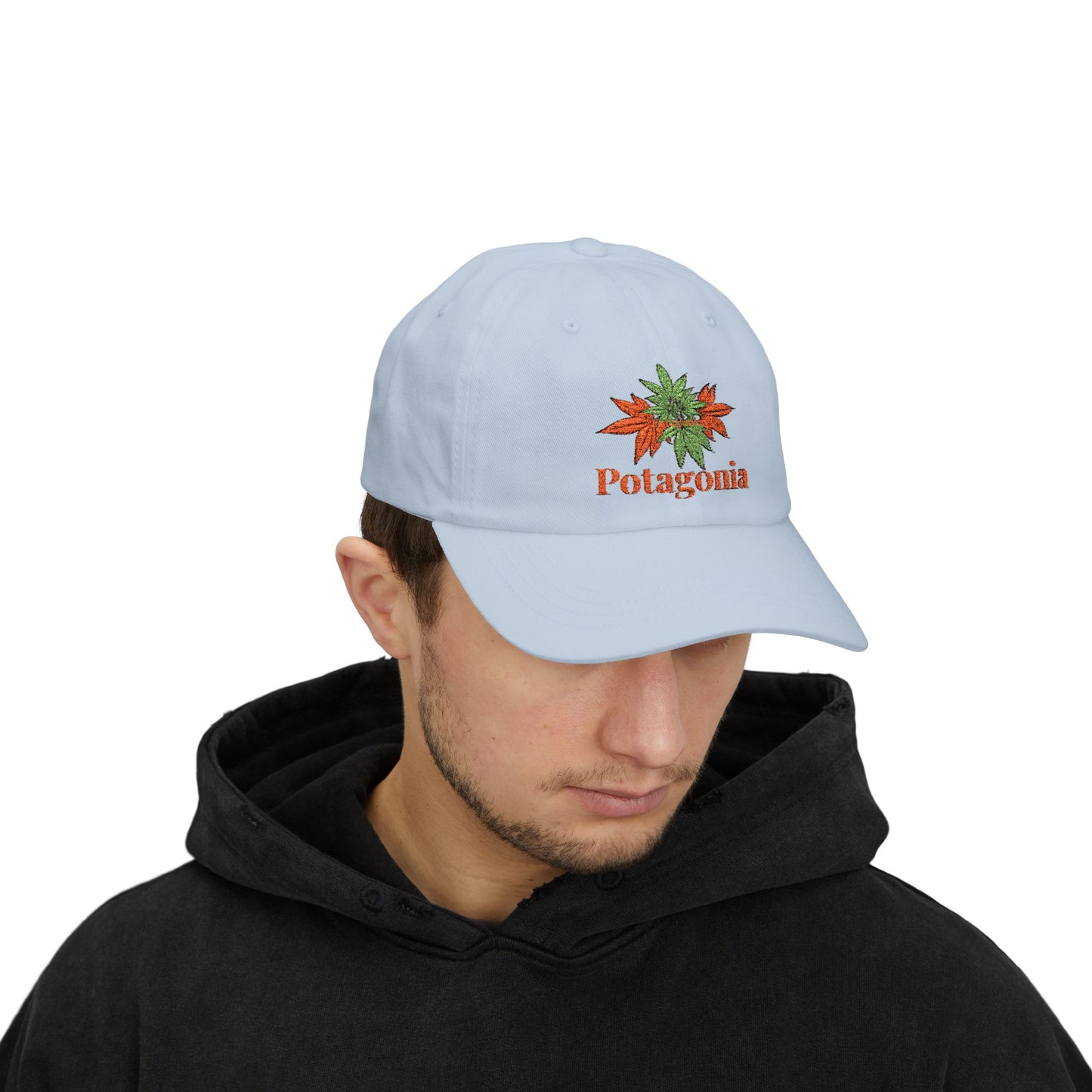 Potagonia Classic Orange Weed Dad Cap