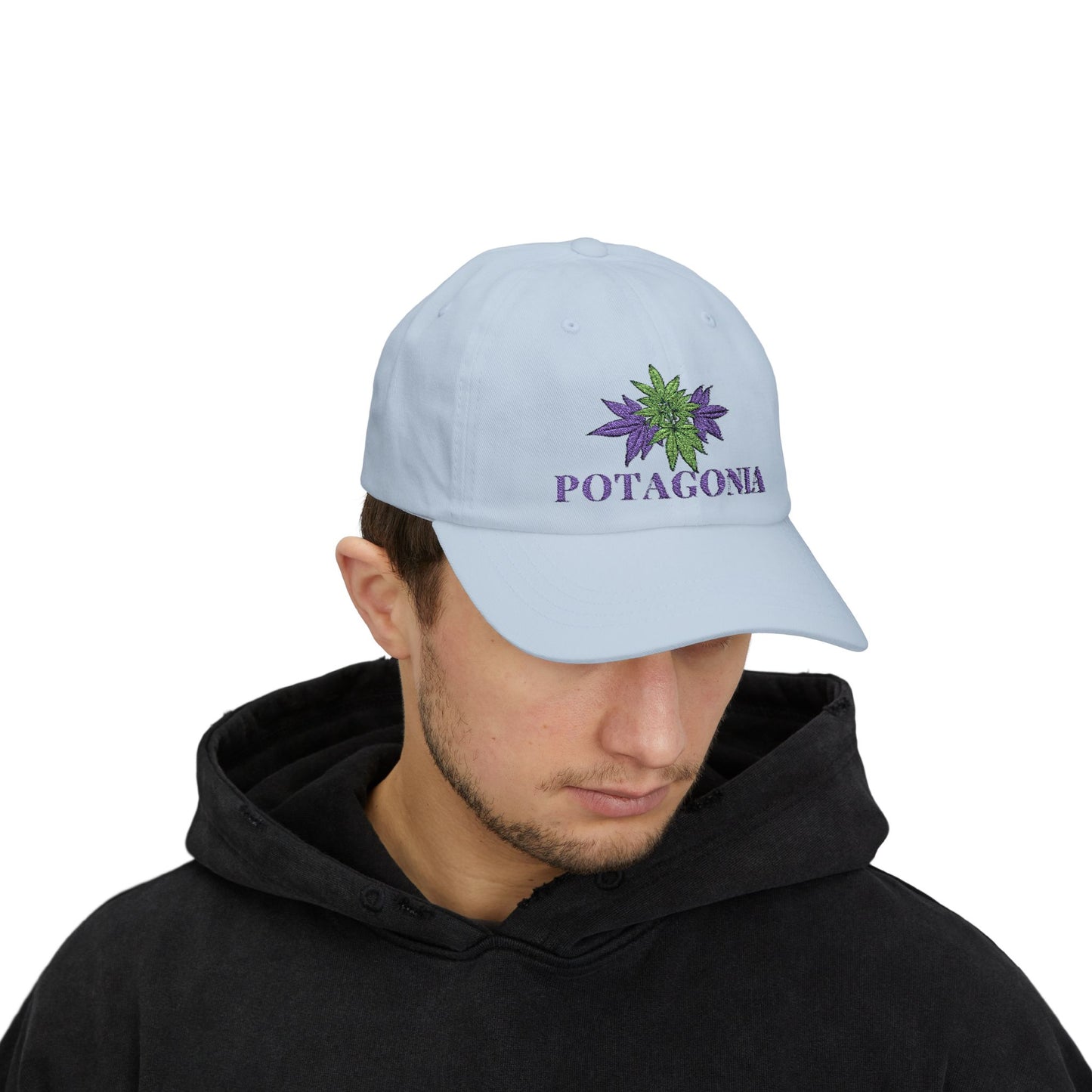 Potagonia Classic Purple Weed Dad Cap