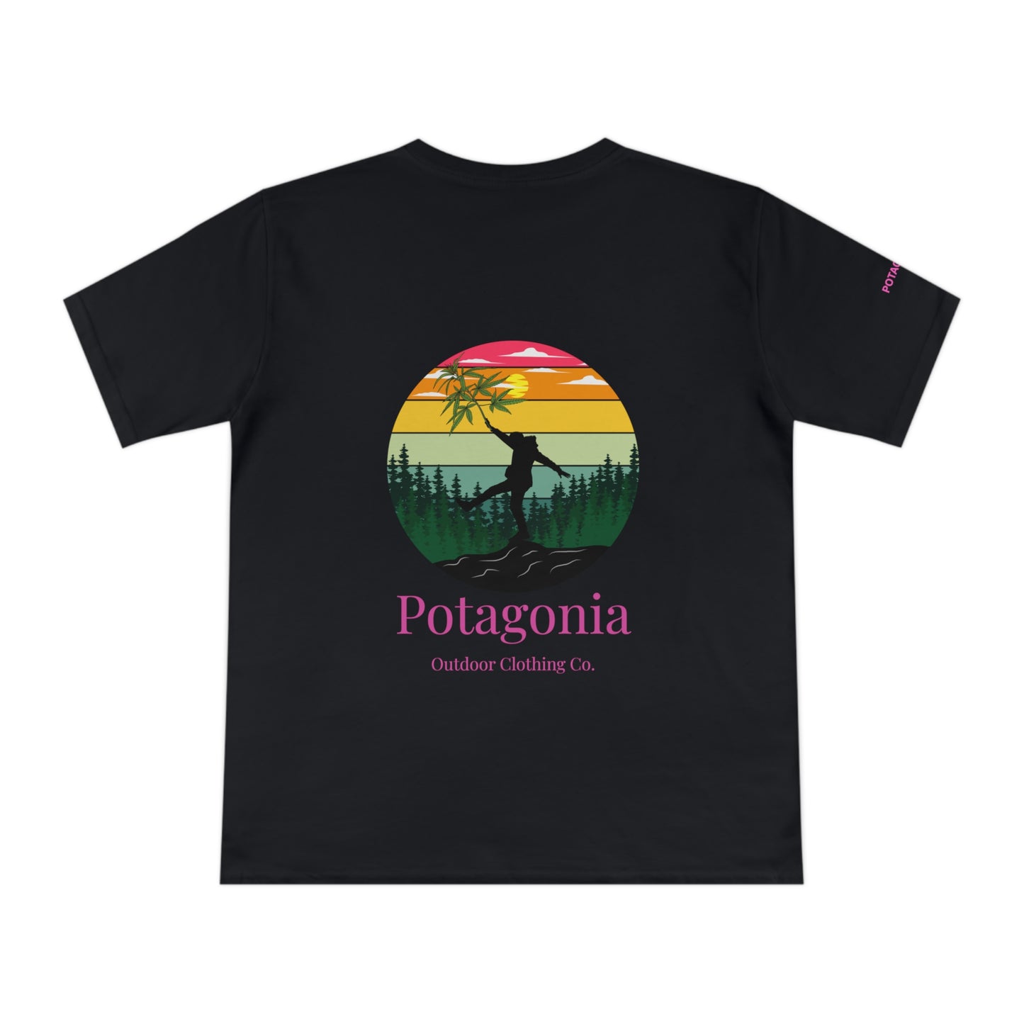 Potagonia Organic Hiking High Unisex Classic Jersey T-shirt