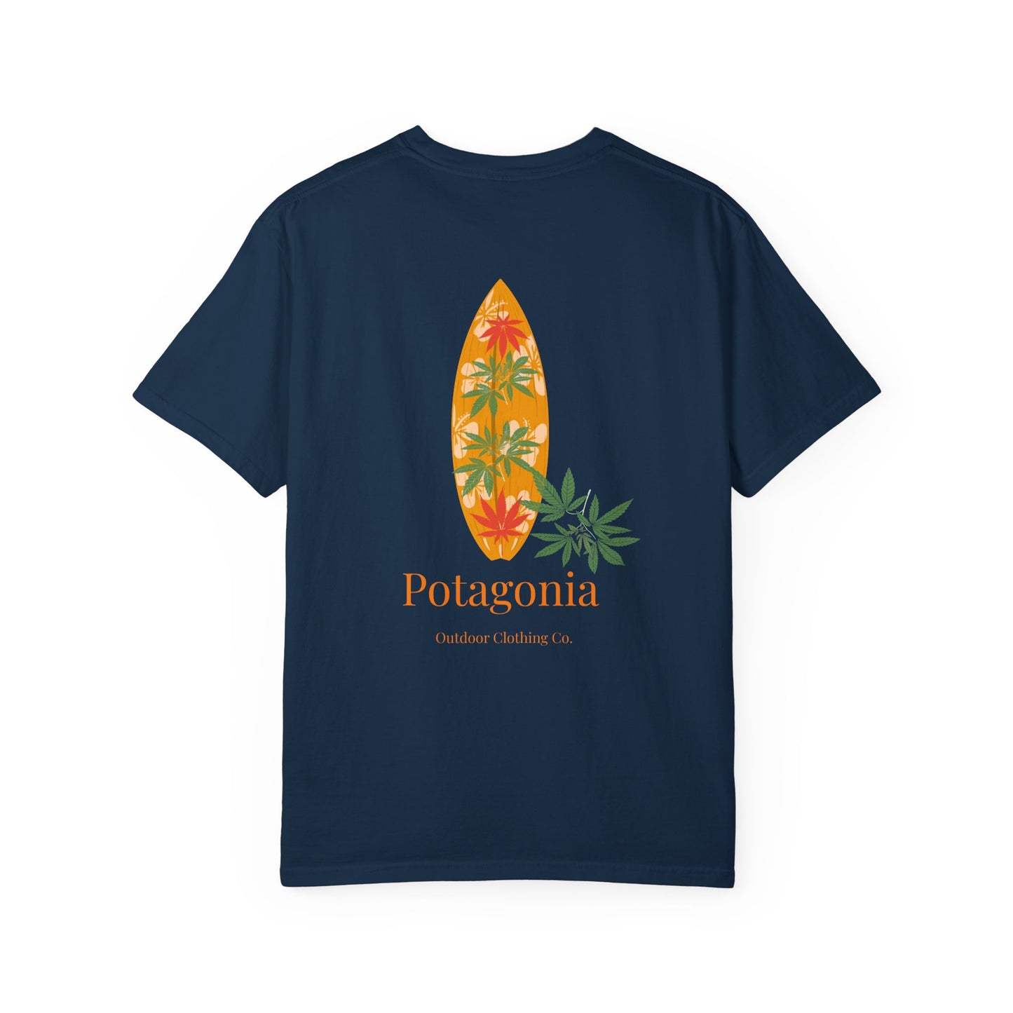 Potagonia Rung-Spun The Drew  Cotten Garment-Dyed T-shirt