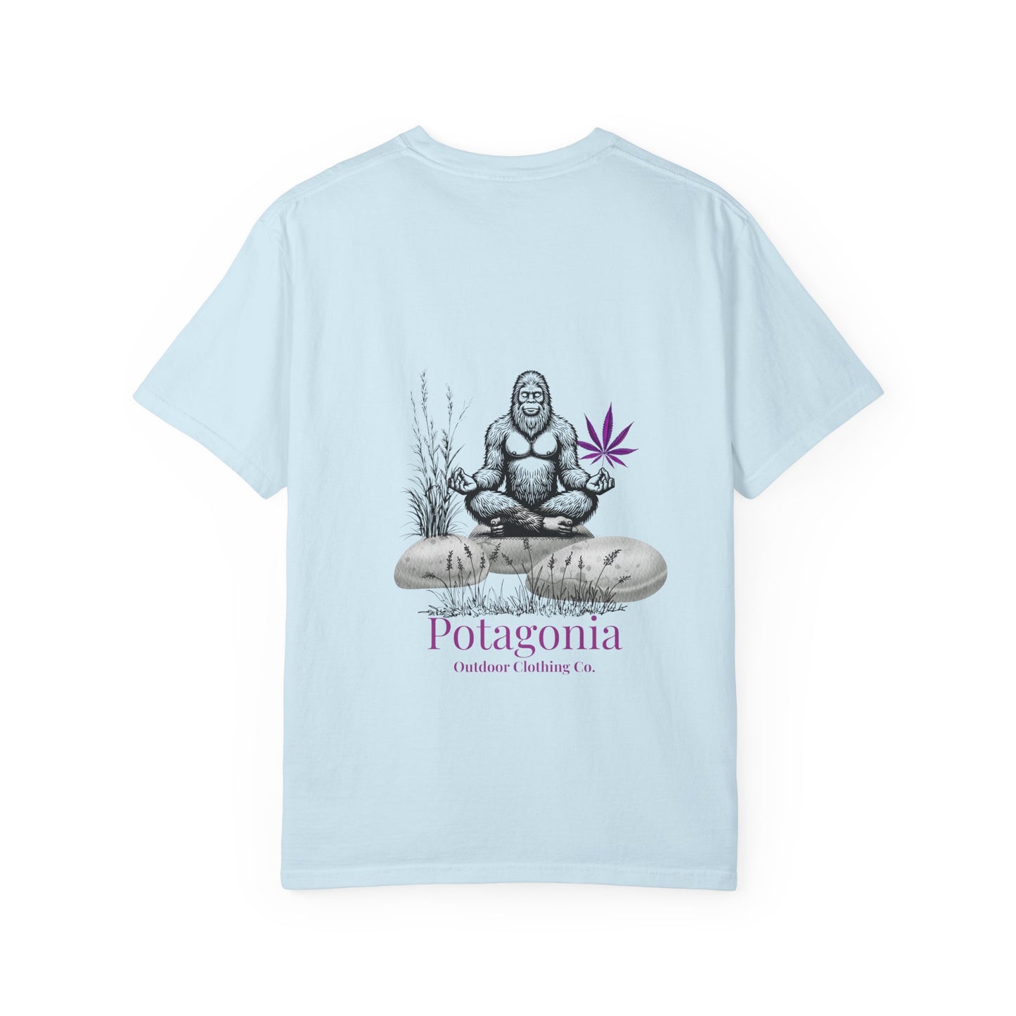 Potagonia Rung-Spun Cotton Unisex Yoga Meh-Teh Garment-Dyed T-shirt