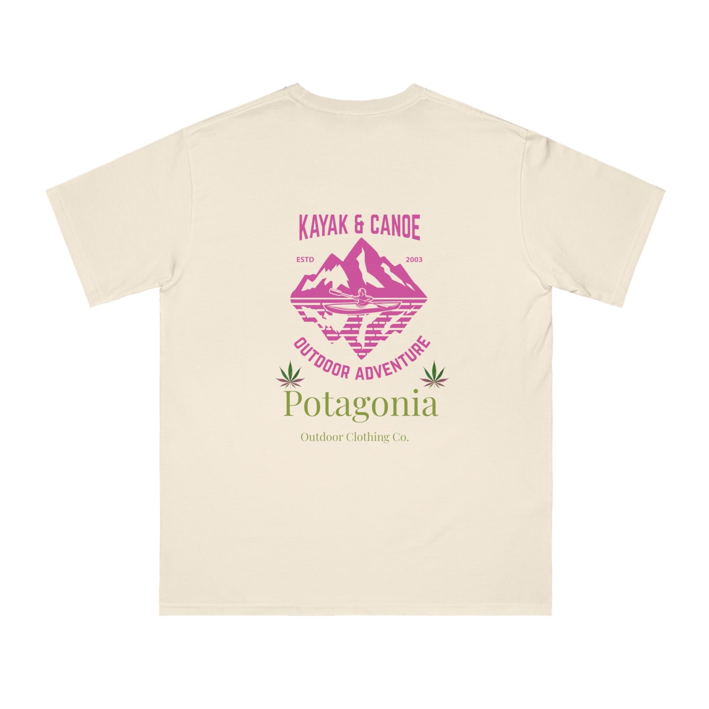 Potagonia Organic Unisex Kayak and Canoe Classic T-Shirt