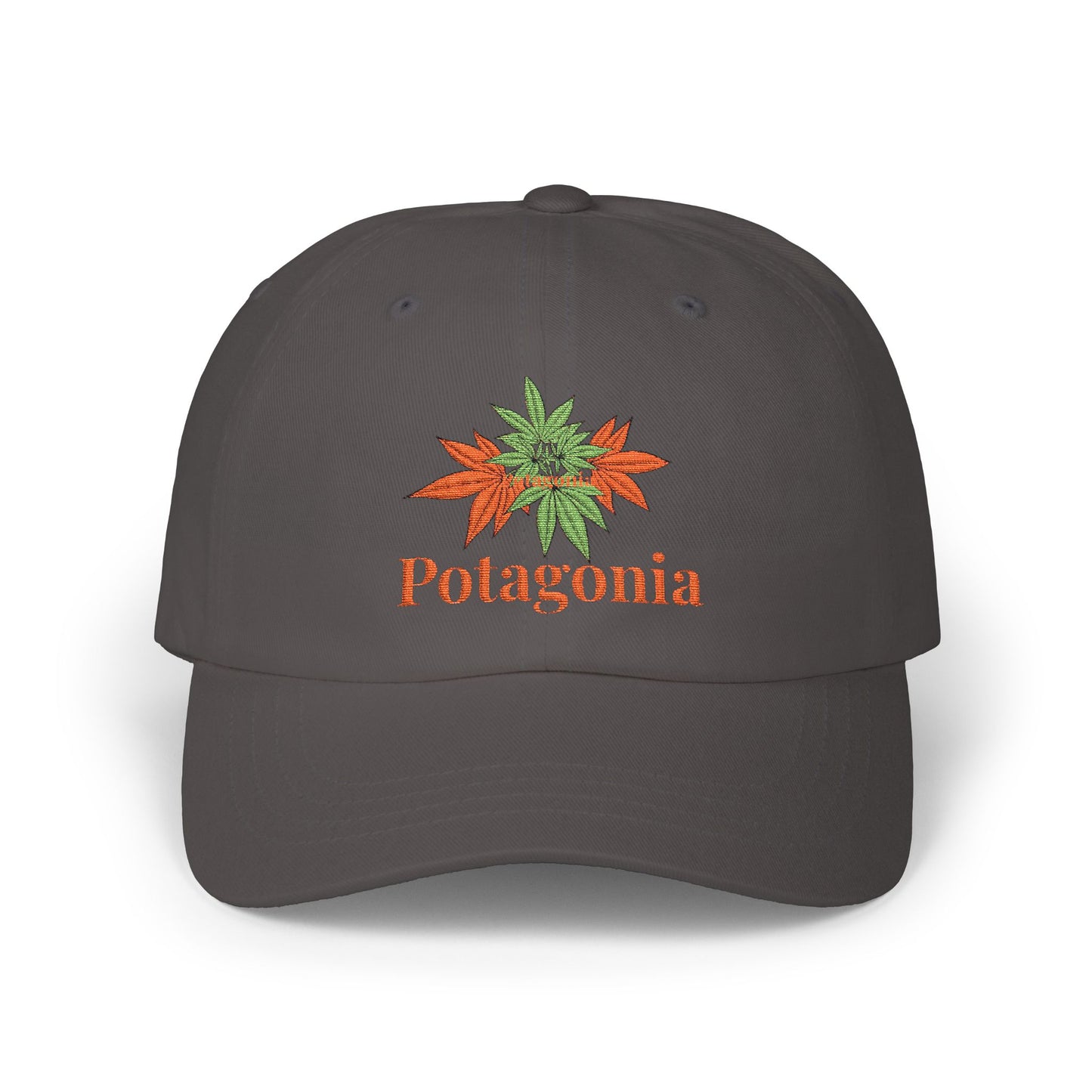 Potagonia Classic Orange Weed Dad Cap