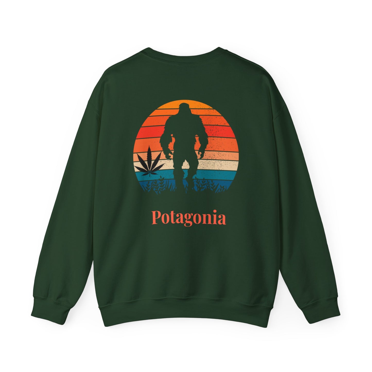 Potagonia Big Ass Campfire Unisex Meh-Teh Heavy Blend™ Crewneck  Sweatshirt