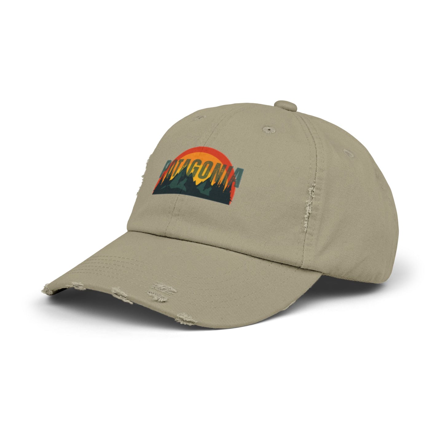 Potagonia GIRL Logo Hat Unisex Distressed Cap