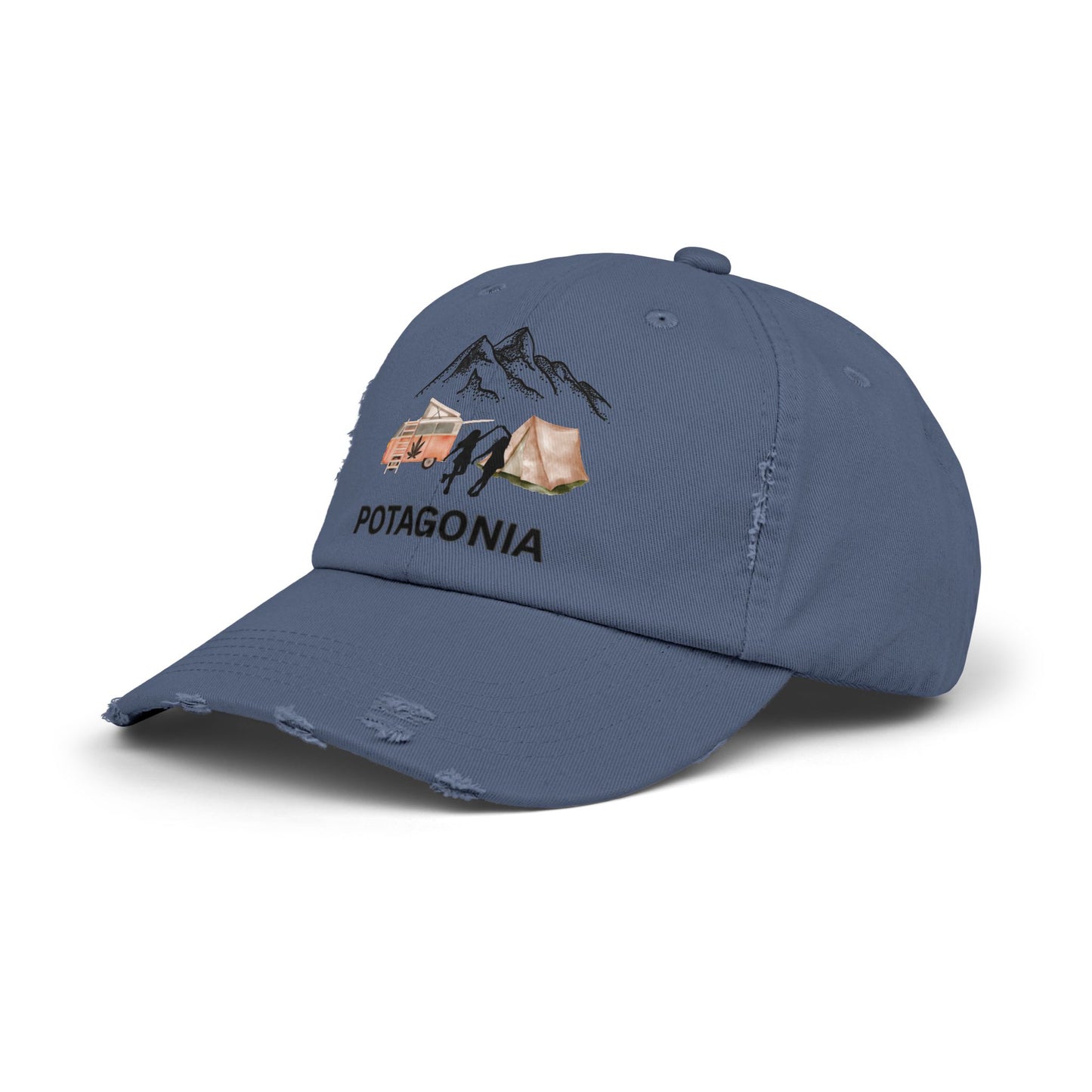 Potagonia GirlTwo Girls Dancing Unisex Distressed Cap