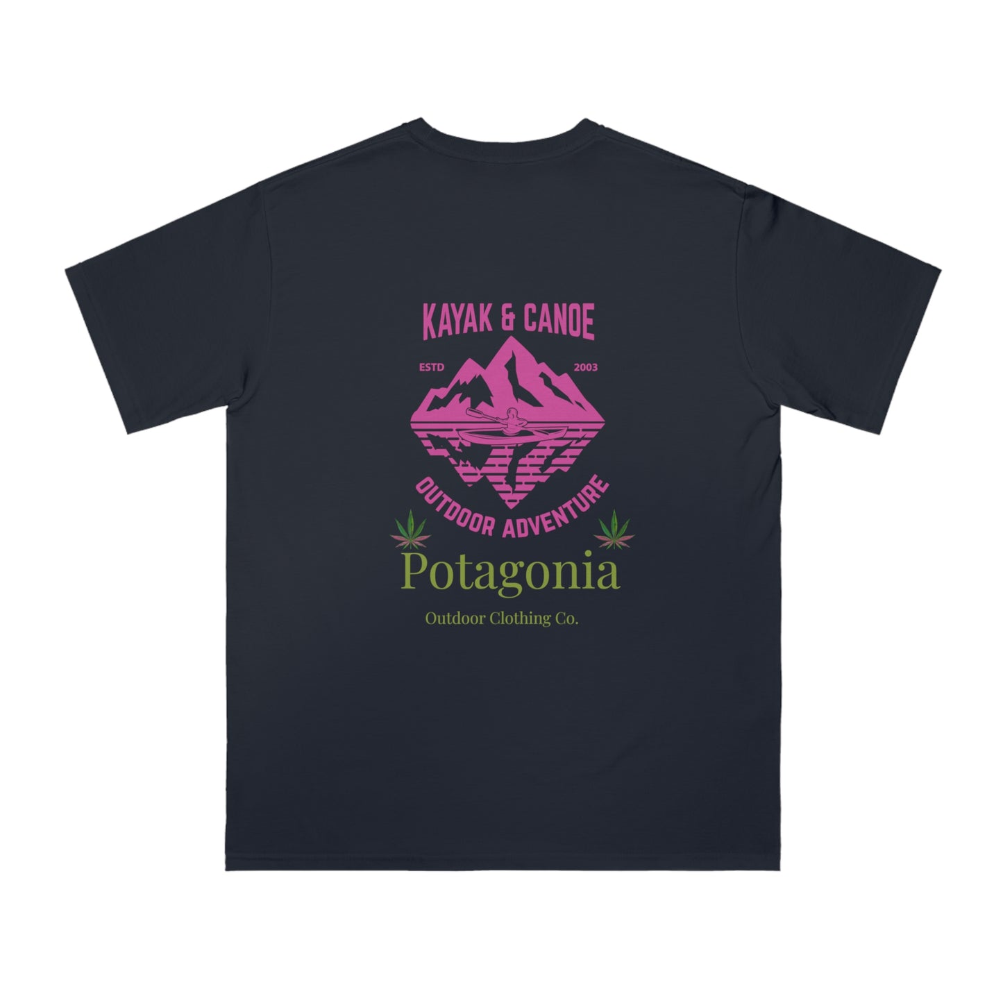 Potagonia Organic Unisex Kayak and Canoe Classic T-Shirt