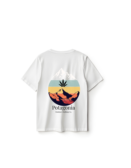 Potagonia Organic Unisex Mountain Top Classic T-Shirt