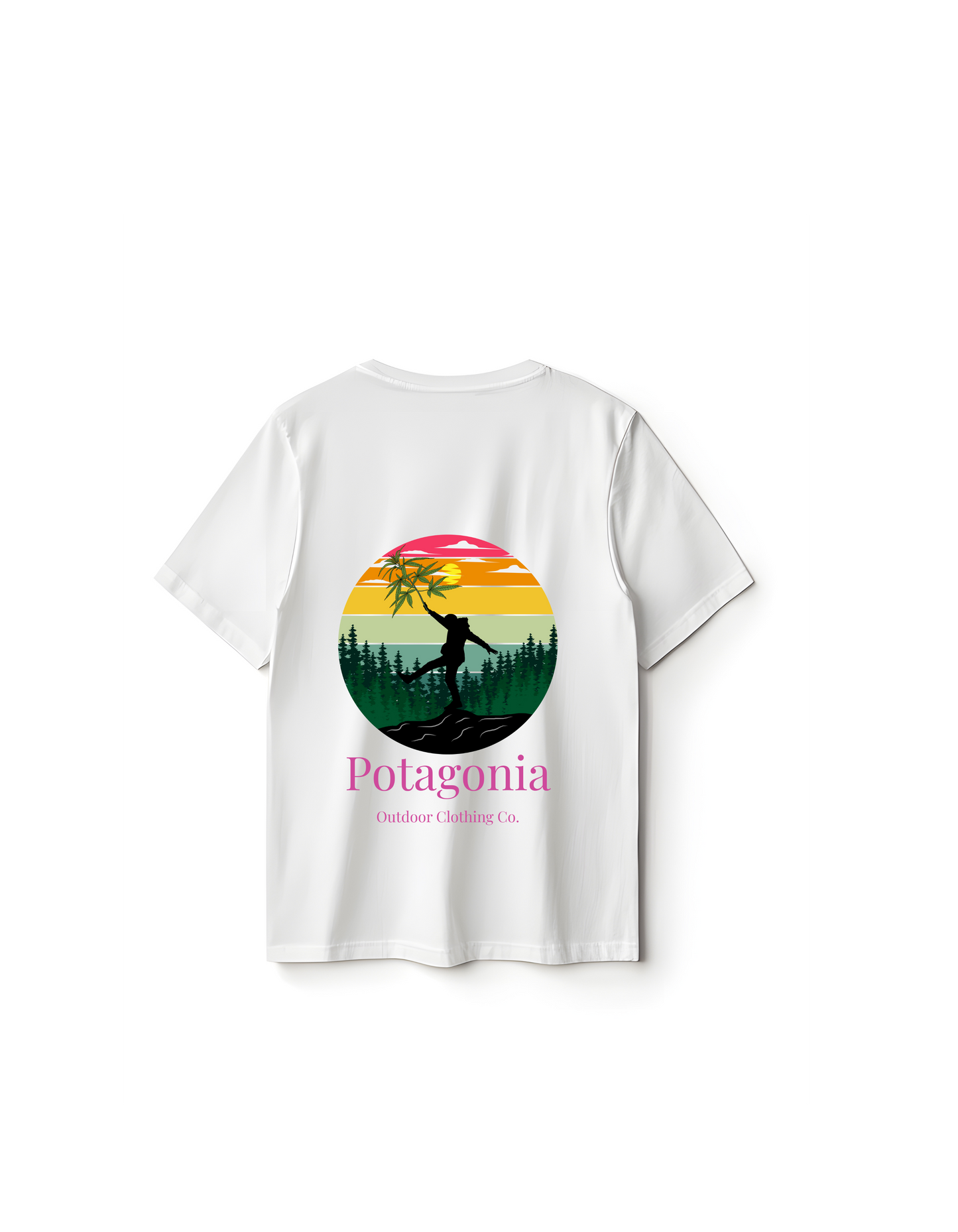 Potagonia Organic Hiking High Unisex Classic Jersey T-shirt