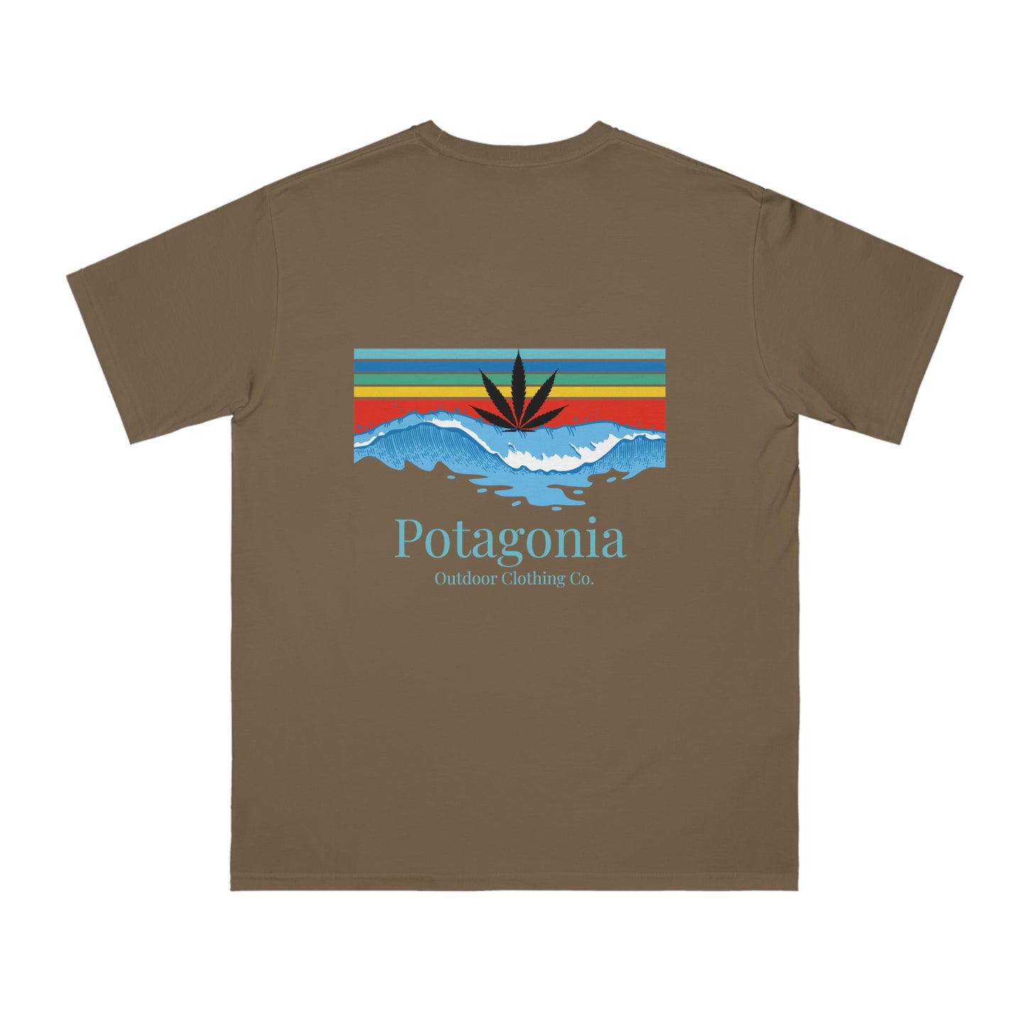 Potagonia Organic Unisex Wave  Classic T-Shirt