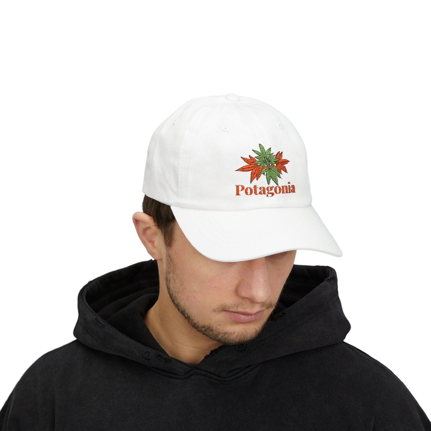 Potagonia Classic Orange Weed Dad Cap