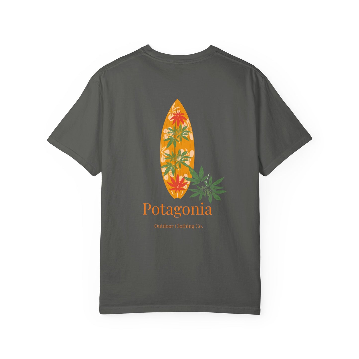 Potagonia Rung-Spun The Drew  Cotten Garment-Dyed T-shirt