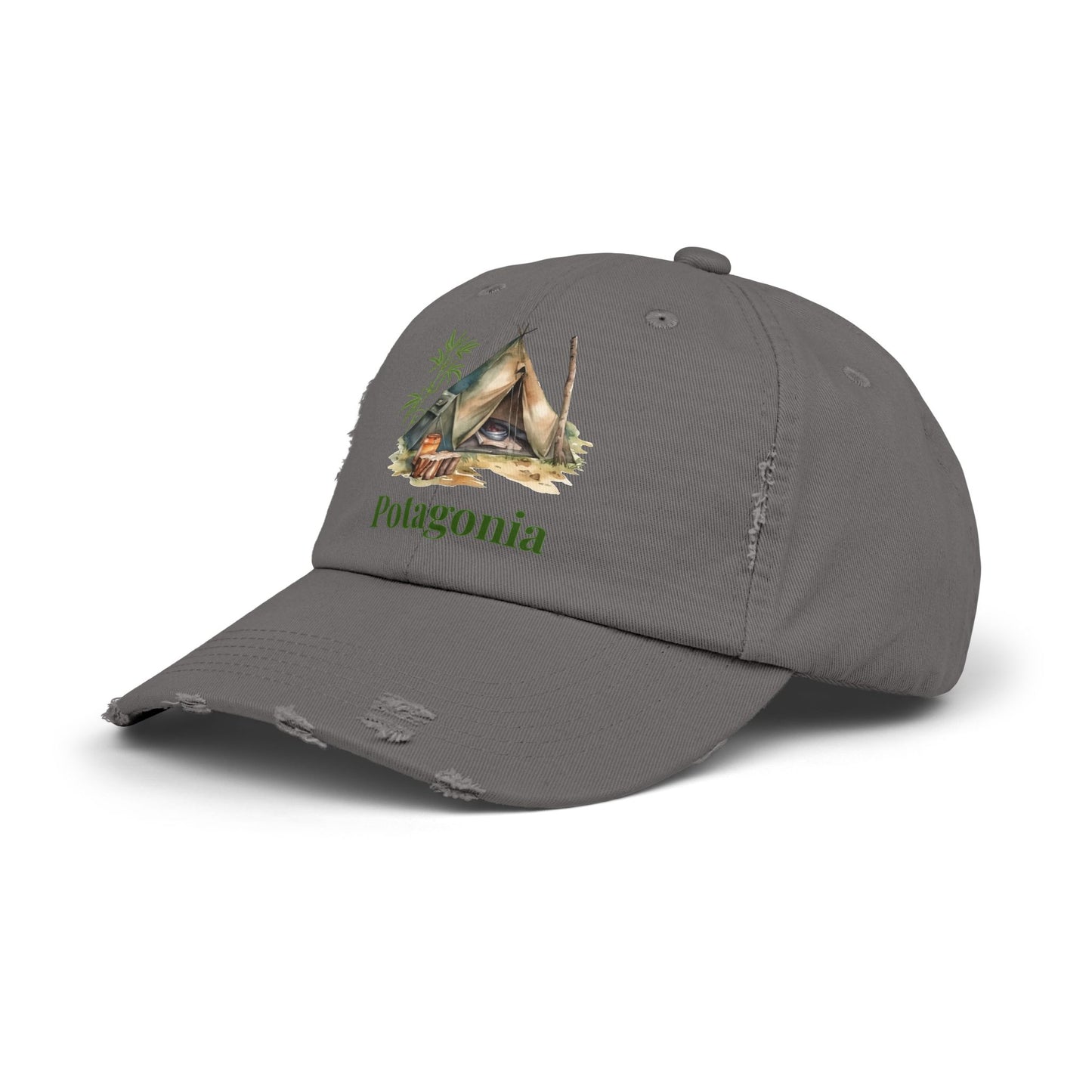 Potagonia Girl tent Unisex Distressed Cap