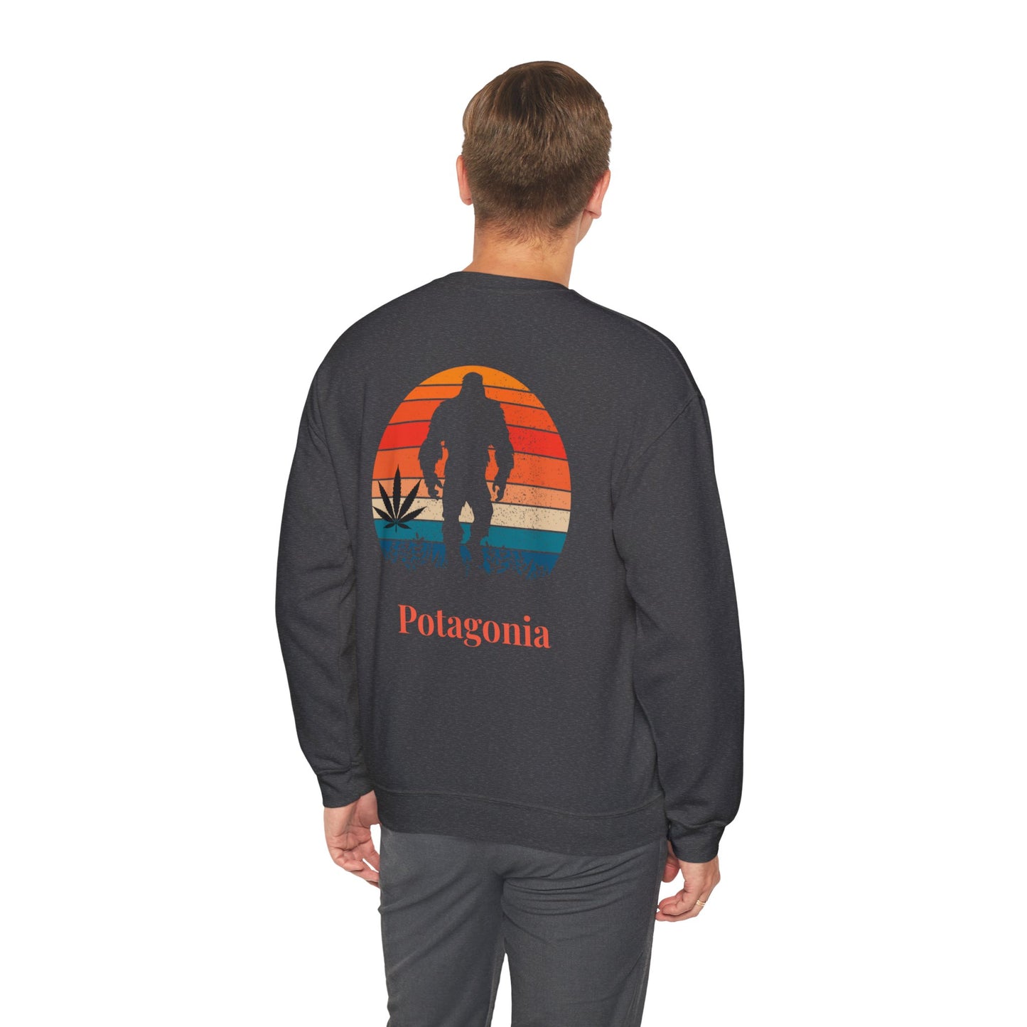 Potagonia Big Ass Campfire Unisex Meh-Teh Heavy Blend™ Crewneck  Sweatshirt
