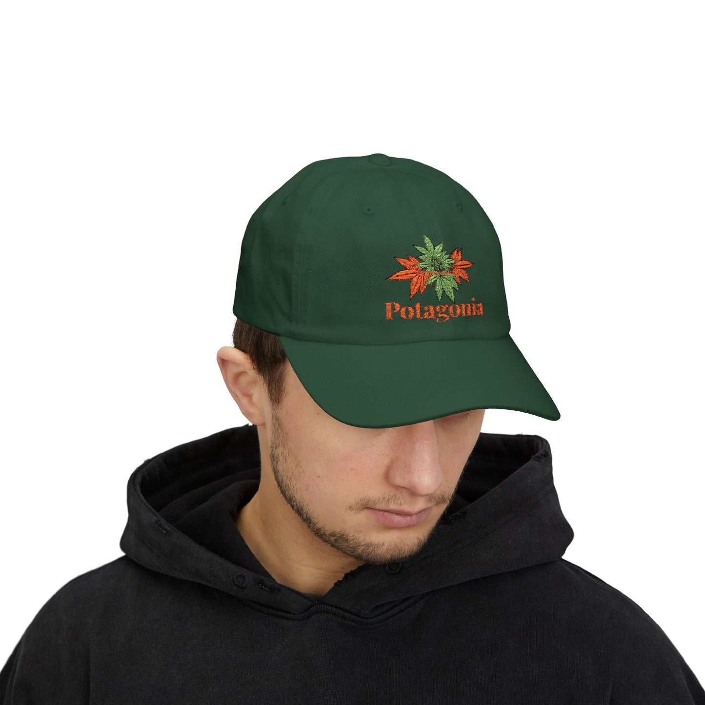 Potagonia Classic Orange Weed Dad Cap