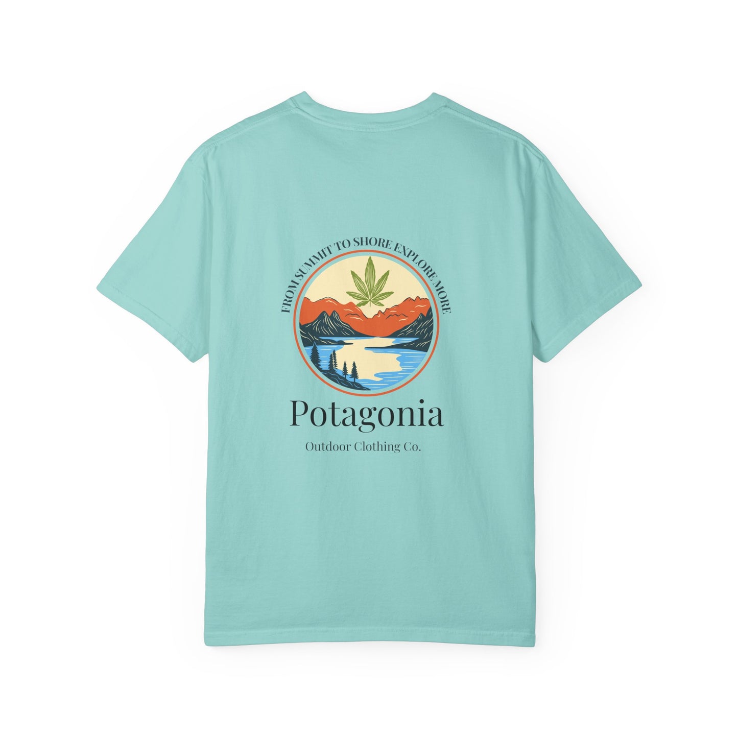 Potagonia Rung-Spun  Cotton Moon Lit Unisex Garment-Dyed T-shirt