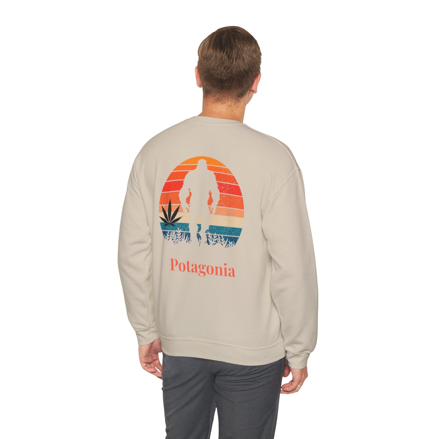 Potagonia Big Ass Campfire Unisex Meh-Teh Heavy Blend™ Crewneck  Sweatshirt