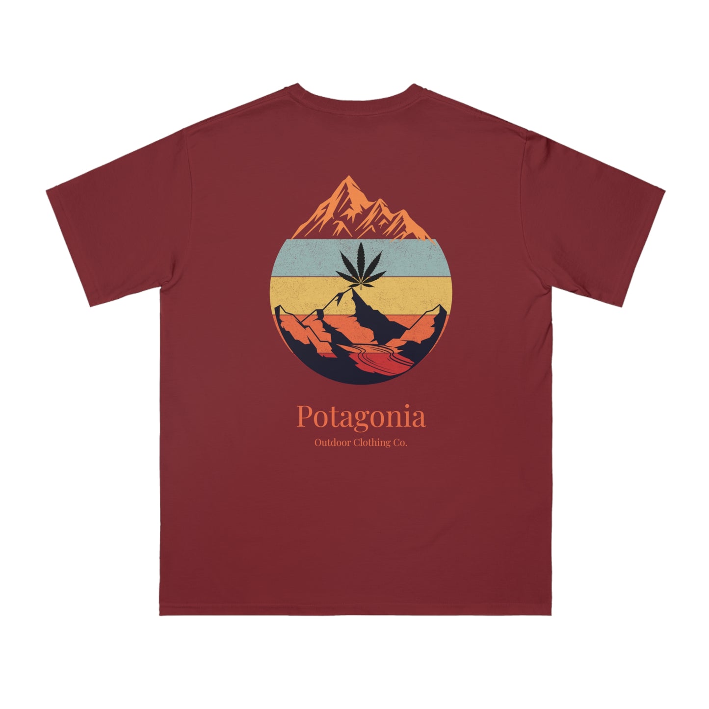 Potagonia Organic Unisex Mountain Top Classic T-Shirt