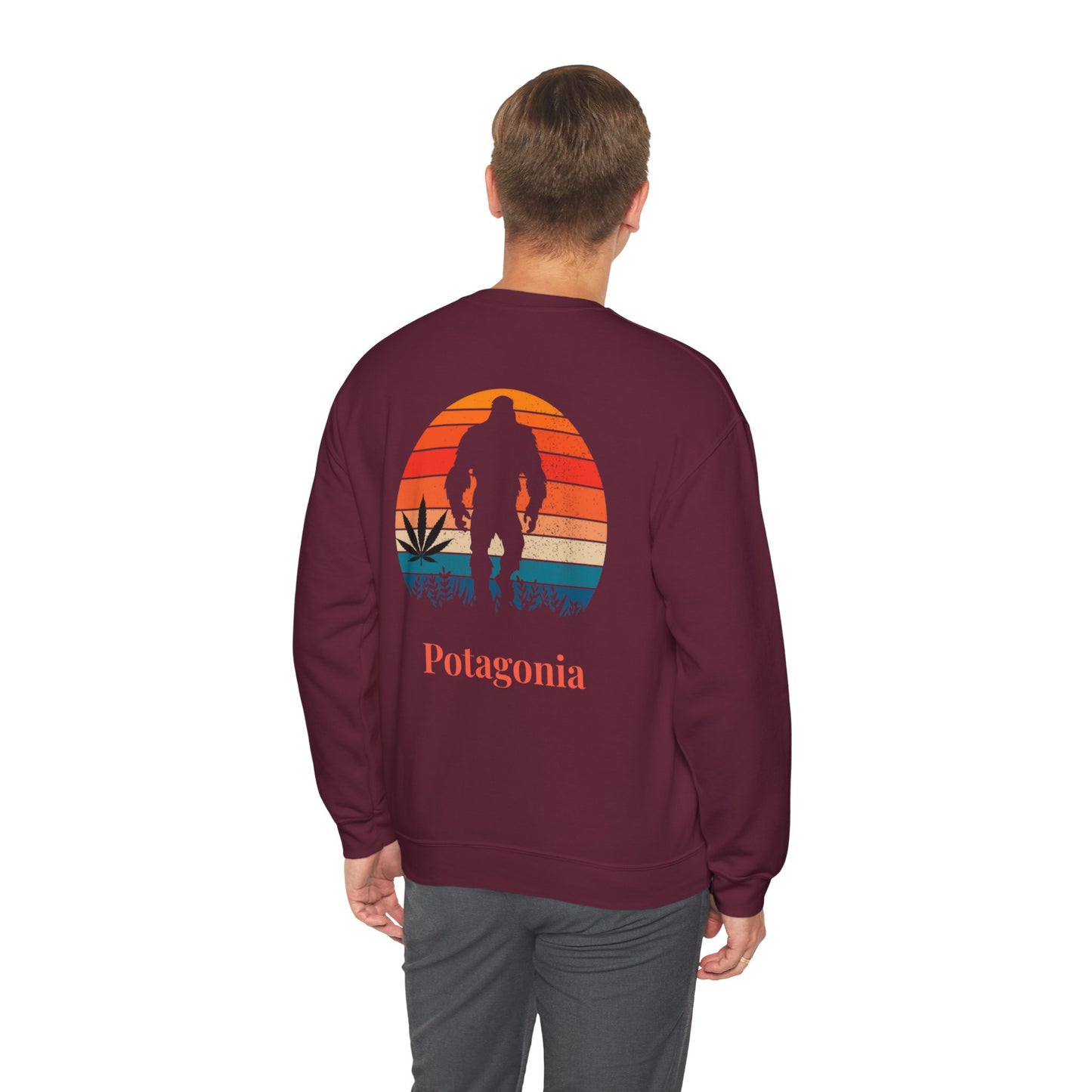 Potagonia Big Ass Campfire Unisex Meh-Teh Heavy Blend™ Crewneck  Sweatshirt