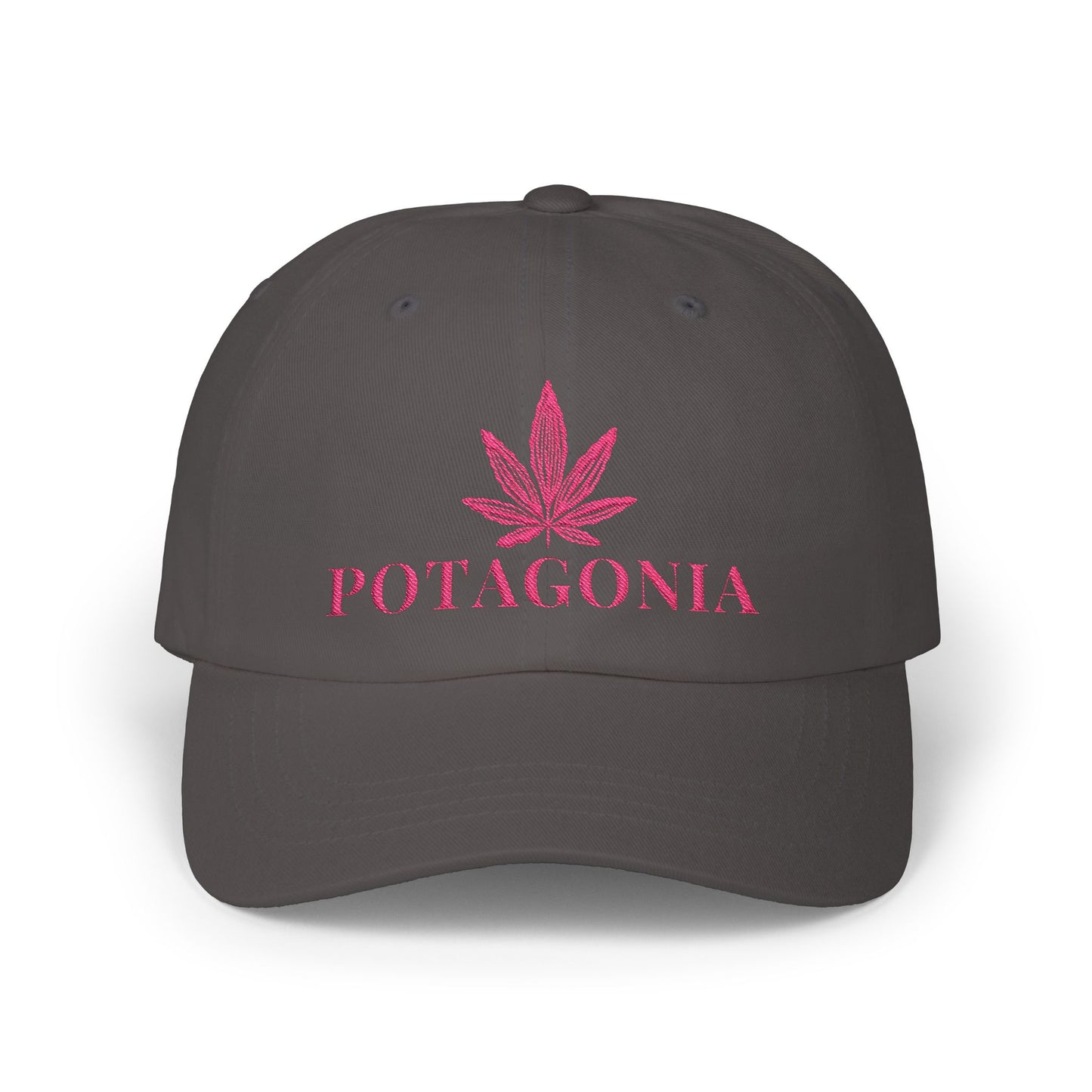 Potagonia Classic Pink Weed Dad Cap