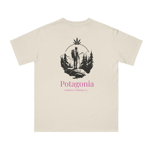 Potagonia Organic Unisex Hiker Logo  Classic T-Shirt