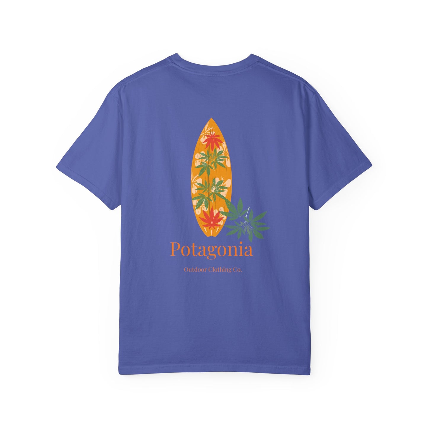 Potagonia Rung-Spun The Drew  Cotten Garment-Dyed T-shirt
