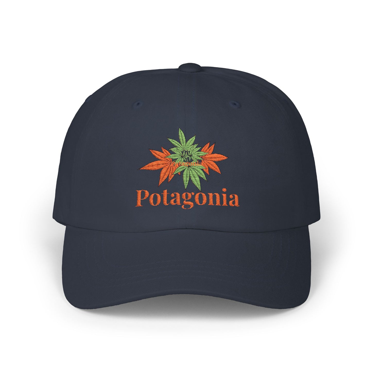 Potagonia Classic Orange Weed Dad Cap