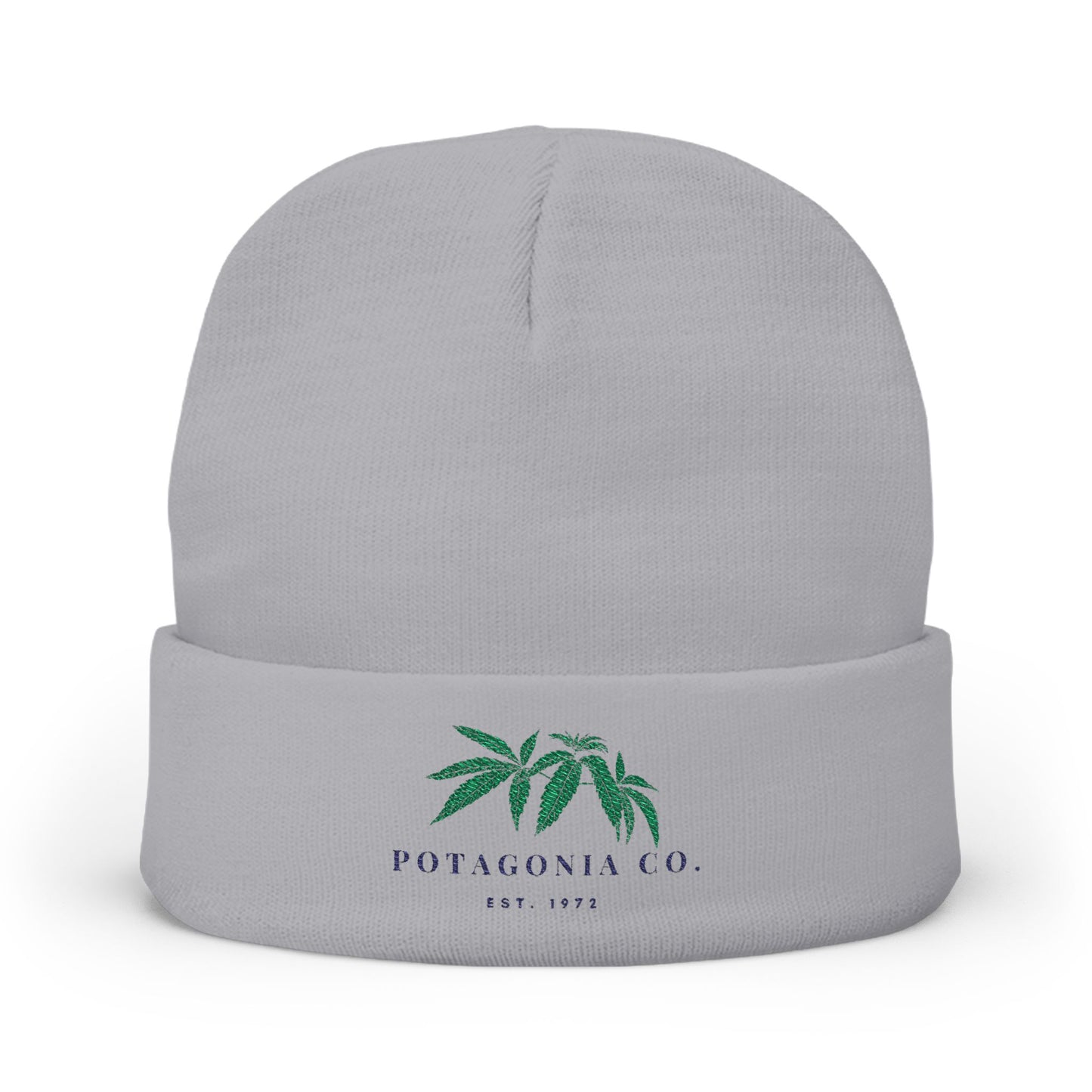 Potagonia Knit Beanie Hover Weed (Embroidery)