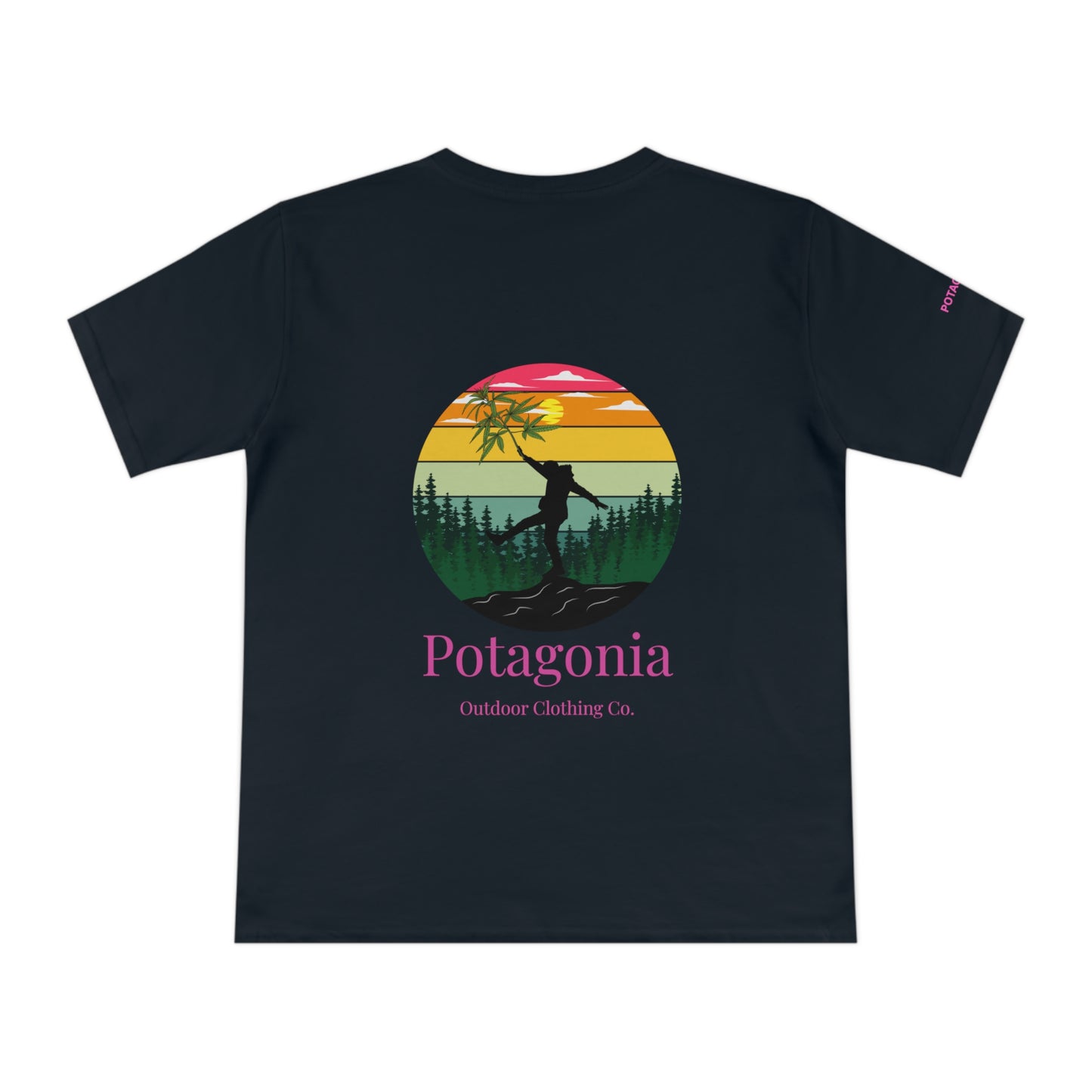 Potagonia Organic Hiking High Unisex Classic Jersey T-shirt