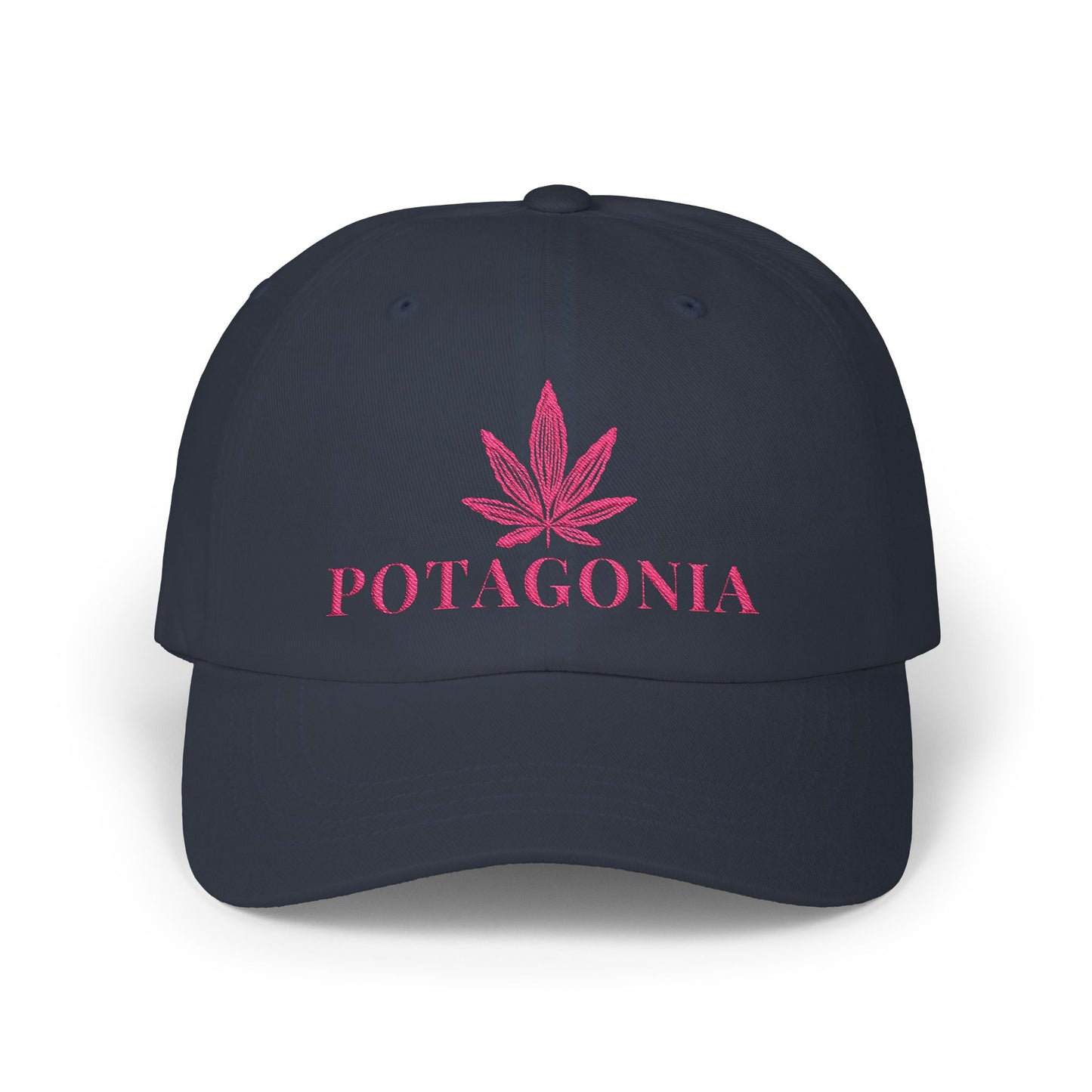 Potagonia Classic Pink Weed Dad Cap