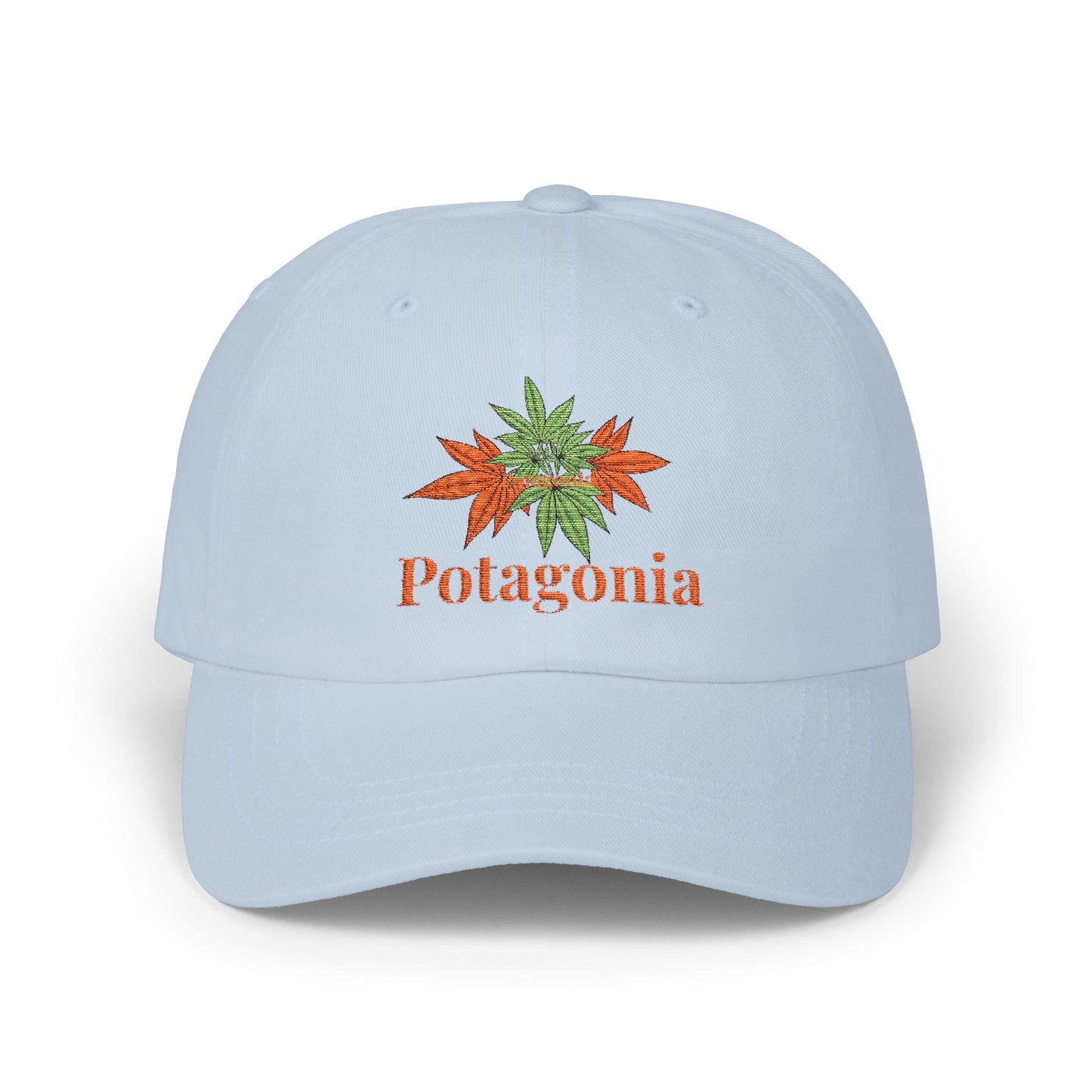 Potagonia Classic Orange Weed Dad Cap