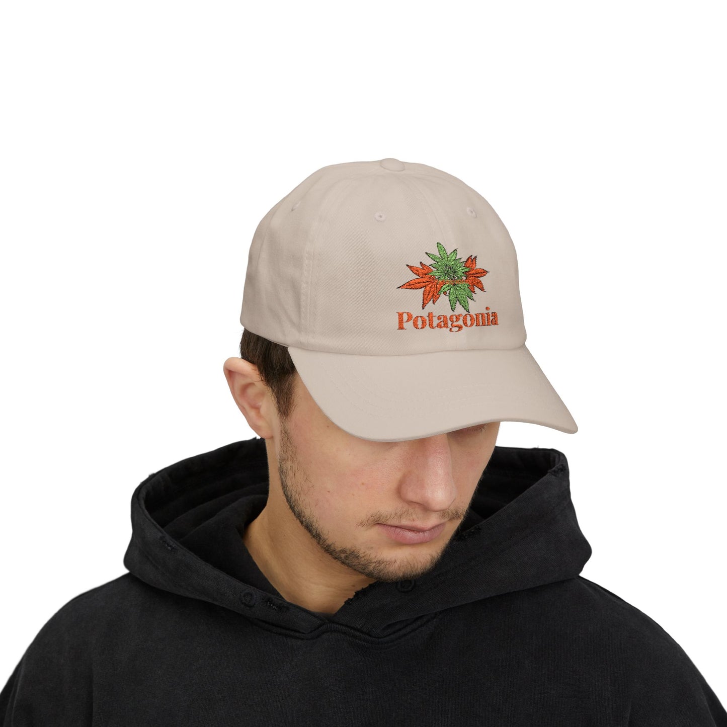 Potagonia Classic Orange Weed Dad Cap