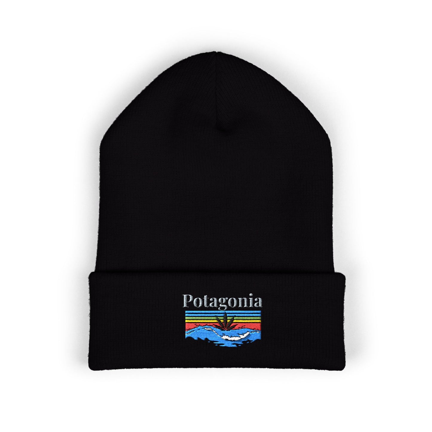 Potagonia Knit Beanie Surf Classic Cuffed (Embroidery)