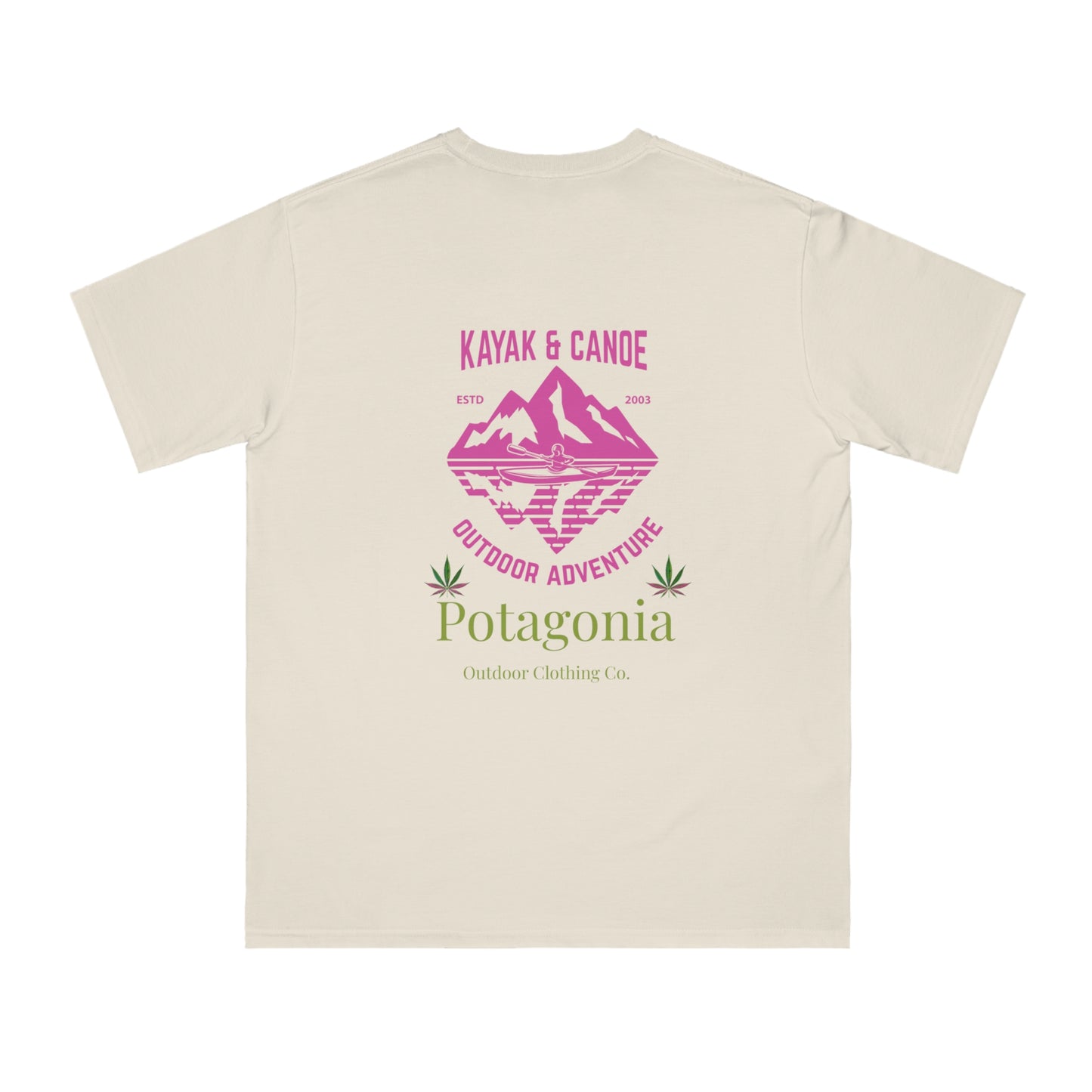 Potagonia Organic Unisex Kayak and Canoe Classic T-Shirt