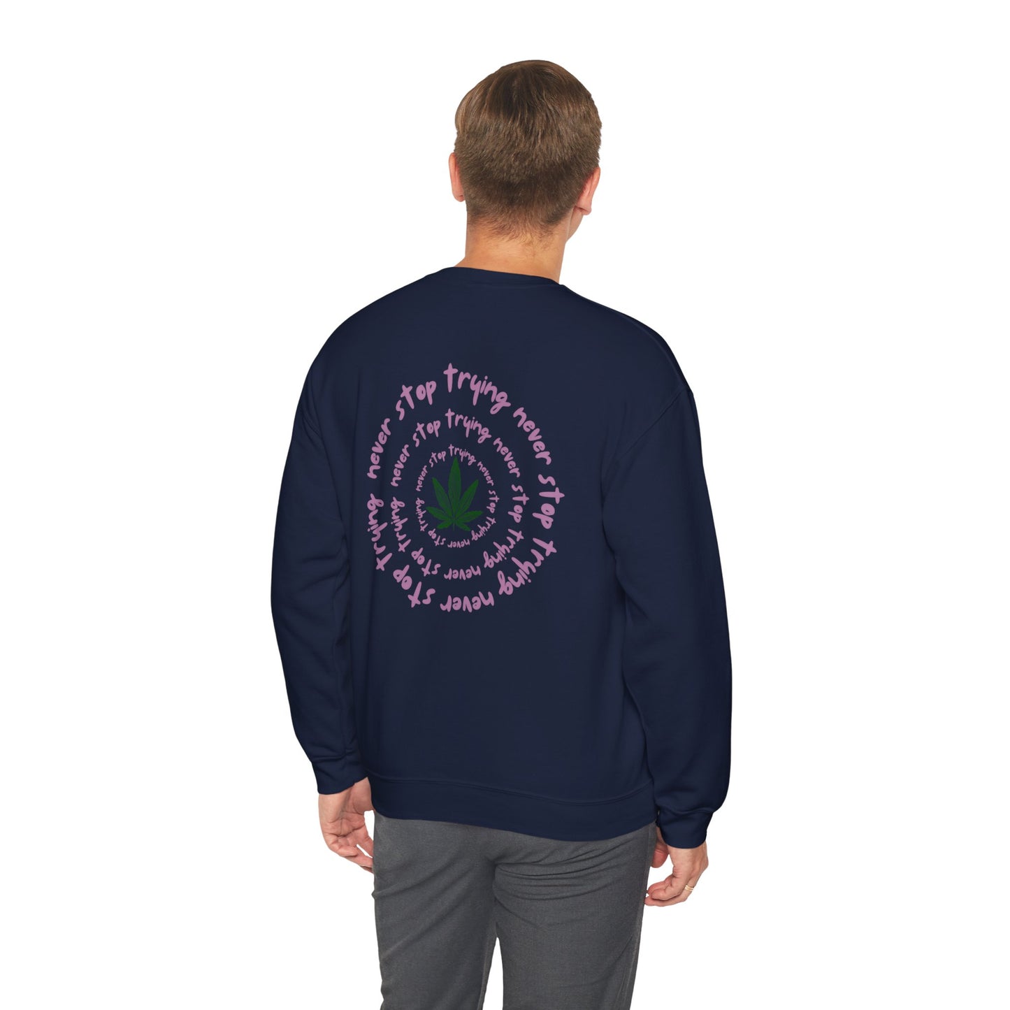 Potagonia Big Ass Campfire Unisex Never Quit Heavy Blend™ Crewneck Sweatshirt Unisex Heavy Blend™ Crewneck Sweatshirt