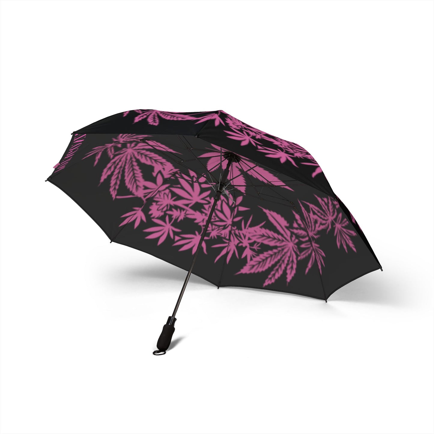 Potagonia Umbrella Pink Weed Semi-Automatic Foldable