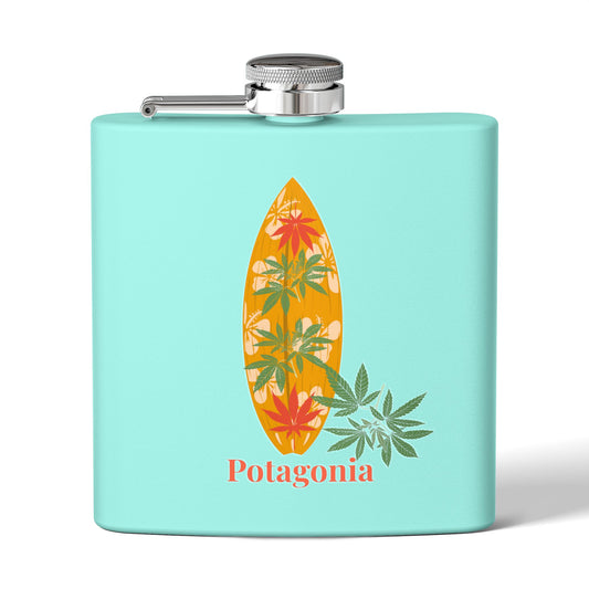 Potagonia Stainless Steel The Drew flask, 6oz