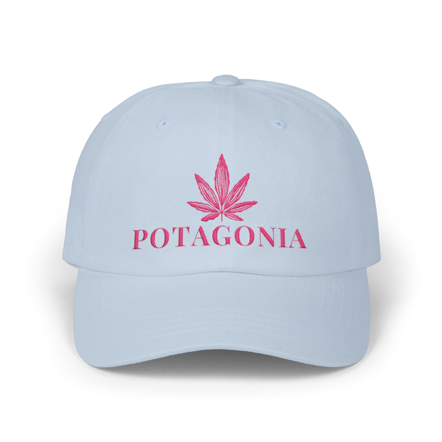 Potagonia Classic Pink Weed Dad Cap
