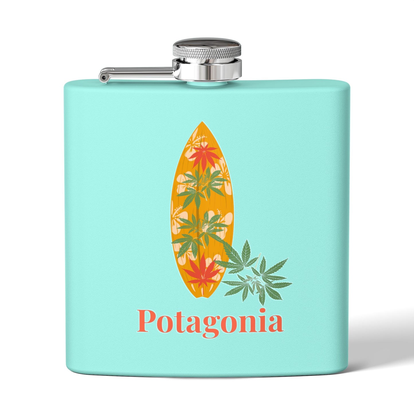 Potagonia Stainless Steel The Drew flask, 6oz