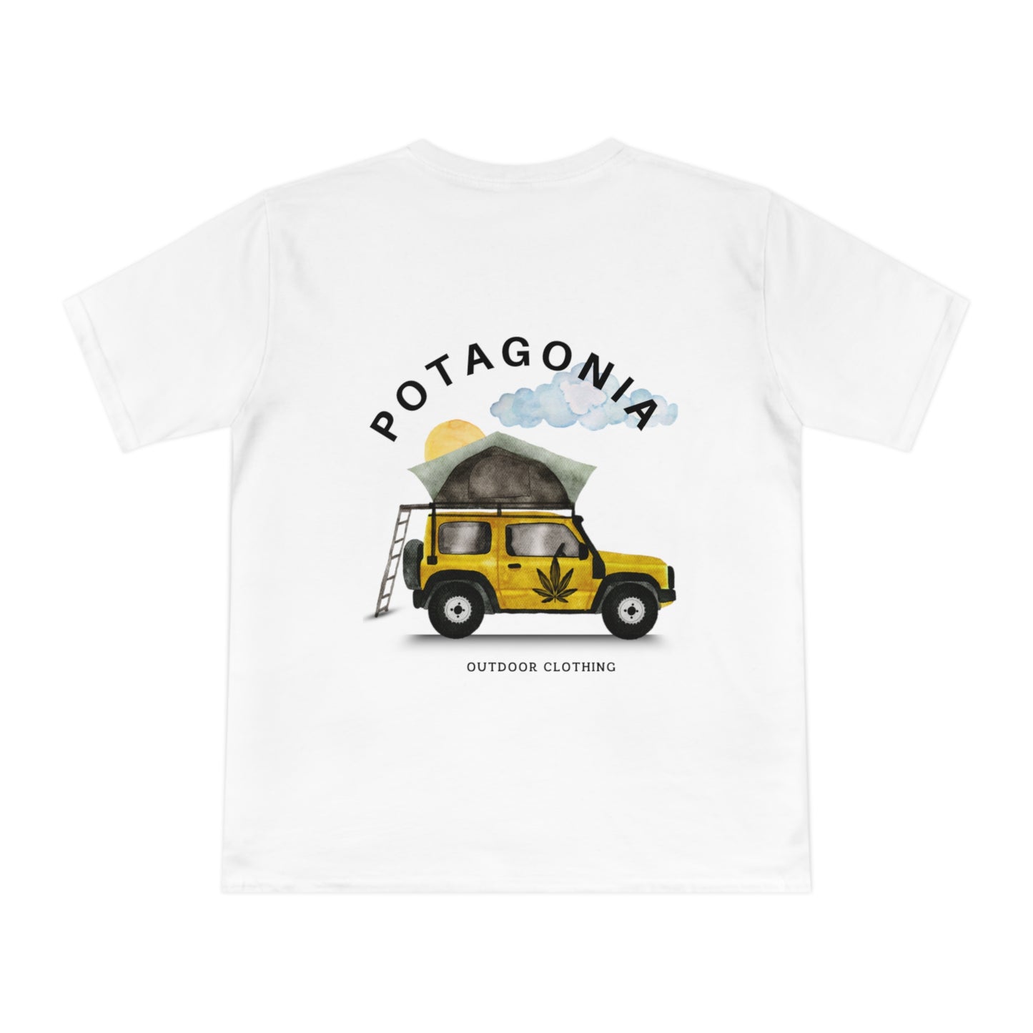 Potagonia Organic Unisex Jeep Tent Classic Jersey T-shirt