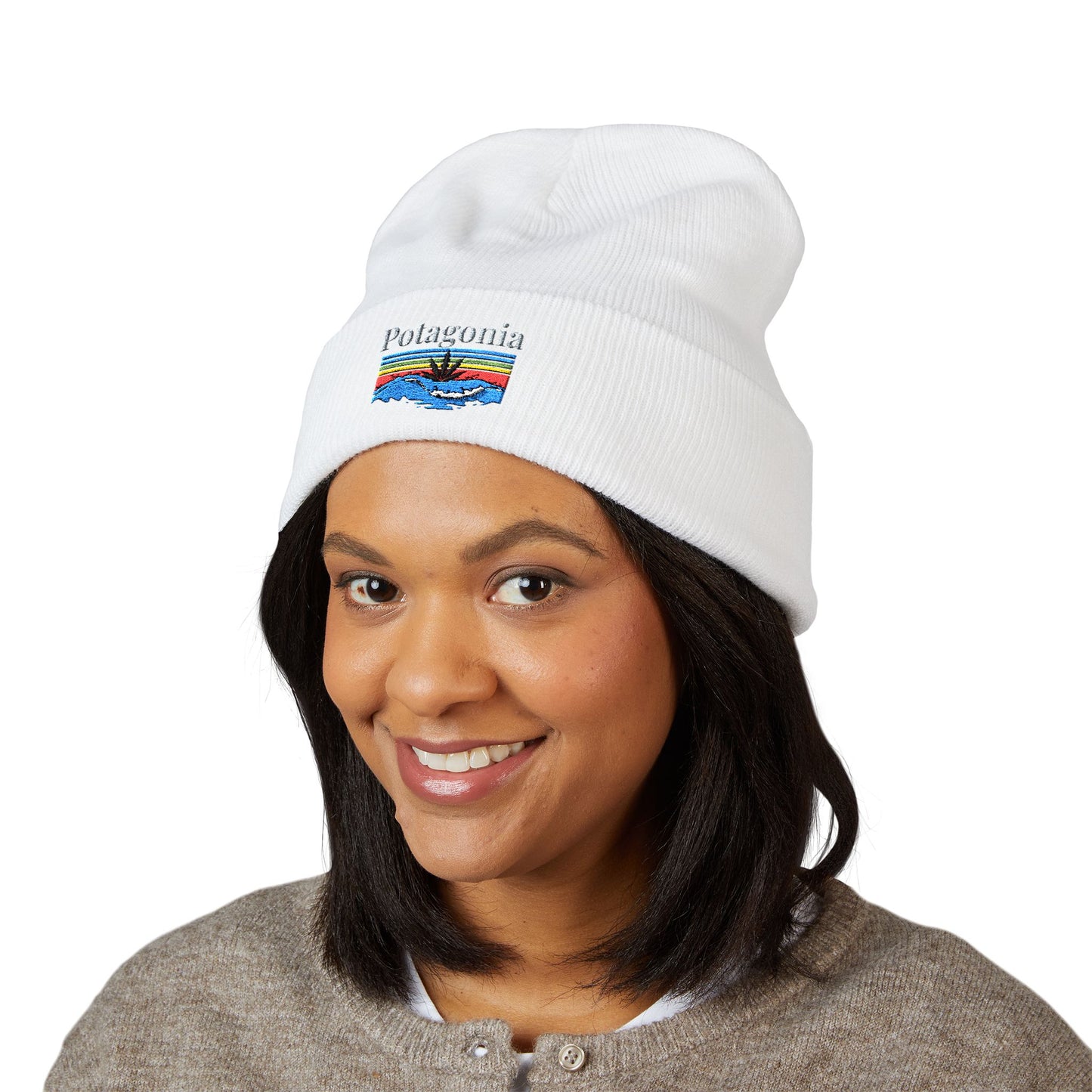 Potagonia Knit Beanie Surf Classic Cuffed (Embroidery)