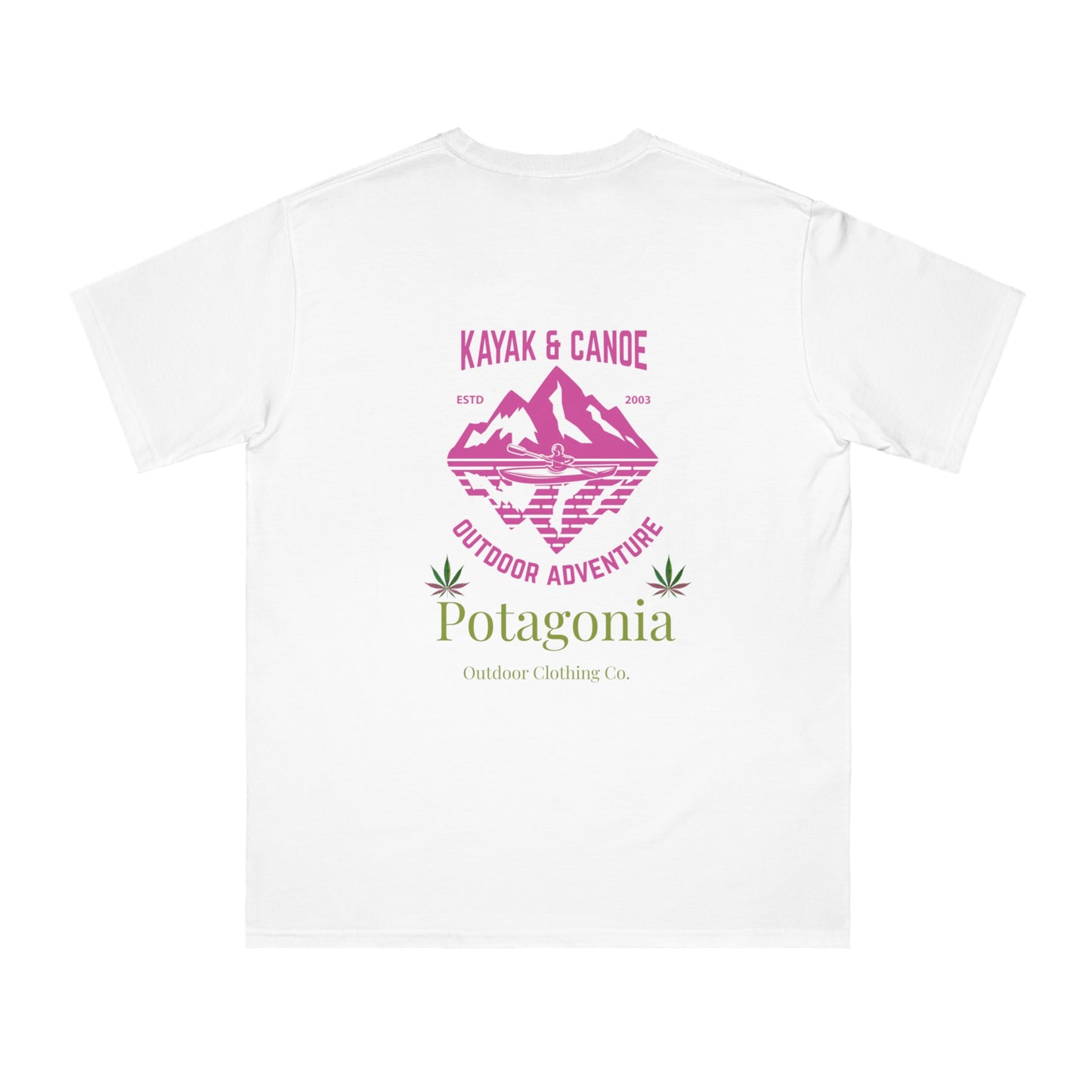 Potagonia Organic Unisex Kayak and Canoe Classic T-Shirt