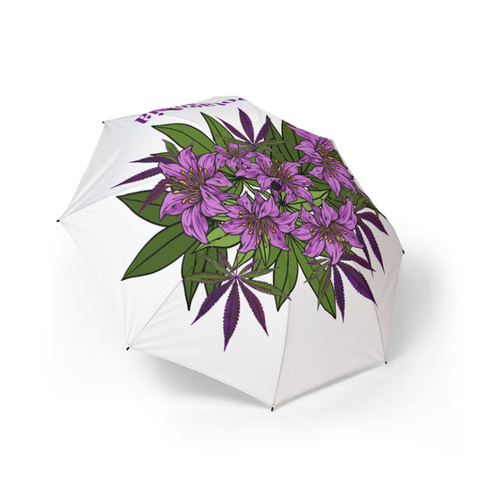 Potagonia Umbrella White Azalea  Semi-Automatic Foldable