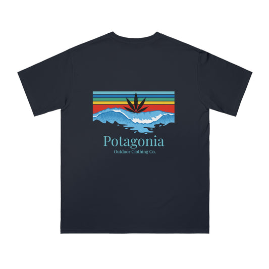Potagonia Organic Unisex Wave  Classic T-Shirt