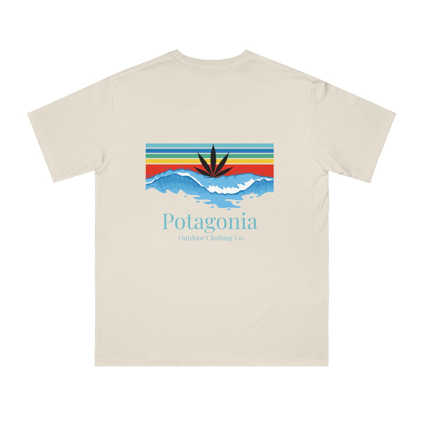Potagonia Organic Unisex Wave  Classic T-Shirt