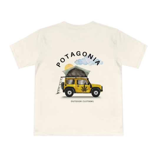 Potagonia Organic Unisex Jeep Tent Classic Jersey T-shirt