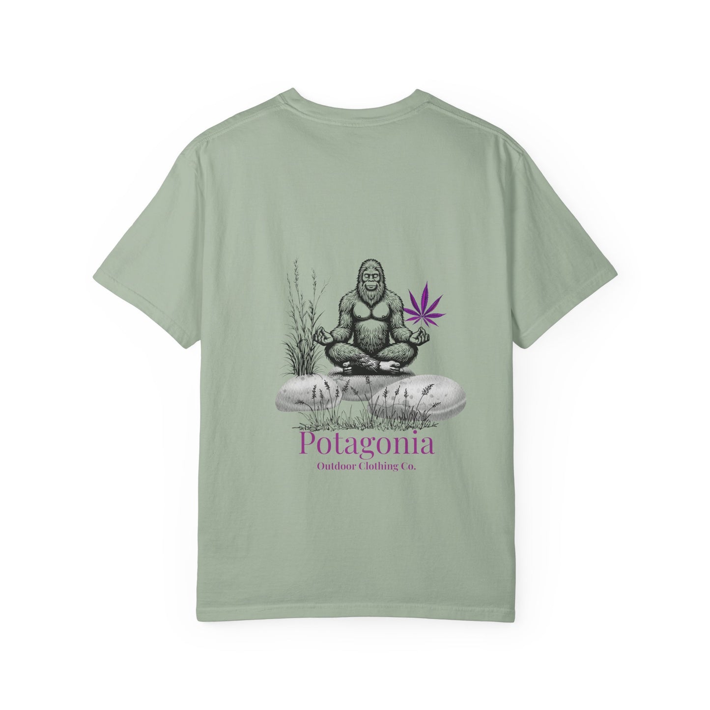 Potagonia Rung-Spun Cotton Unisex Yoga Meh-Teh Garment-Dyed T-shirt